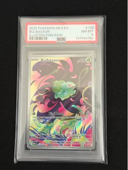 Bulbasaur PSA 8