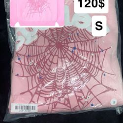 Pink Sp5der hoodie