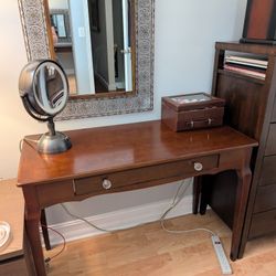 HomeGoods Solid Wood Vanity Table - Cash Only