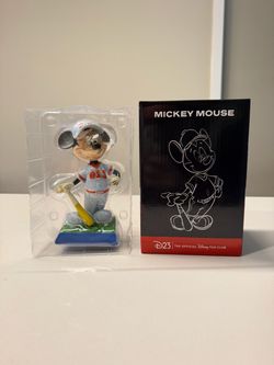 Disney D23 Mickey Mouse Bobblehead LA Angels SGA 8/12/26 New In Box!