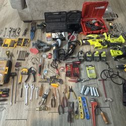 Ryobi Tool Lot + Batteries | Milwaukee Tool | All Working
