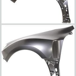 2008-2014 Subaru Impreza, 2013-2014 WRX, 2013-2014 WRX STI Front, Driver Side Primed, Steel