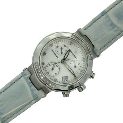 Bulova Accutron Ladies Diamond Chronograph Watch Swiss Made (A1D019331)