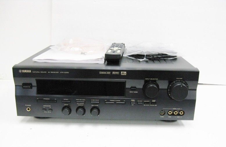 Yamaha HTR-5250 A/V Natural Sound Receiver with Dolby Digital and DTS