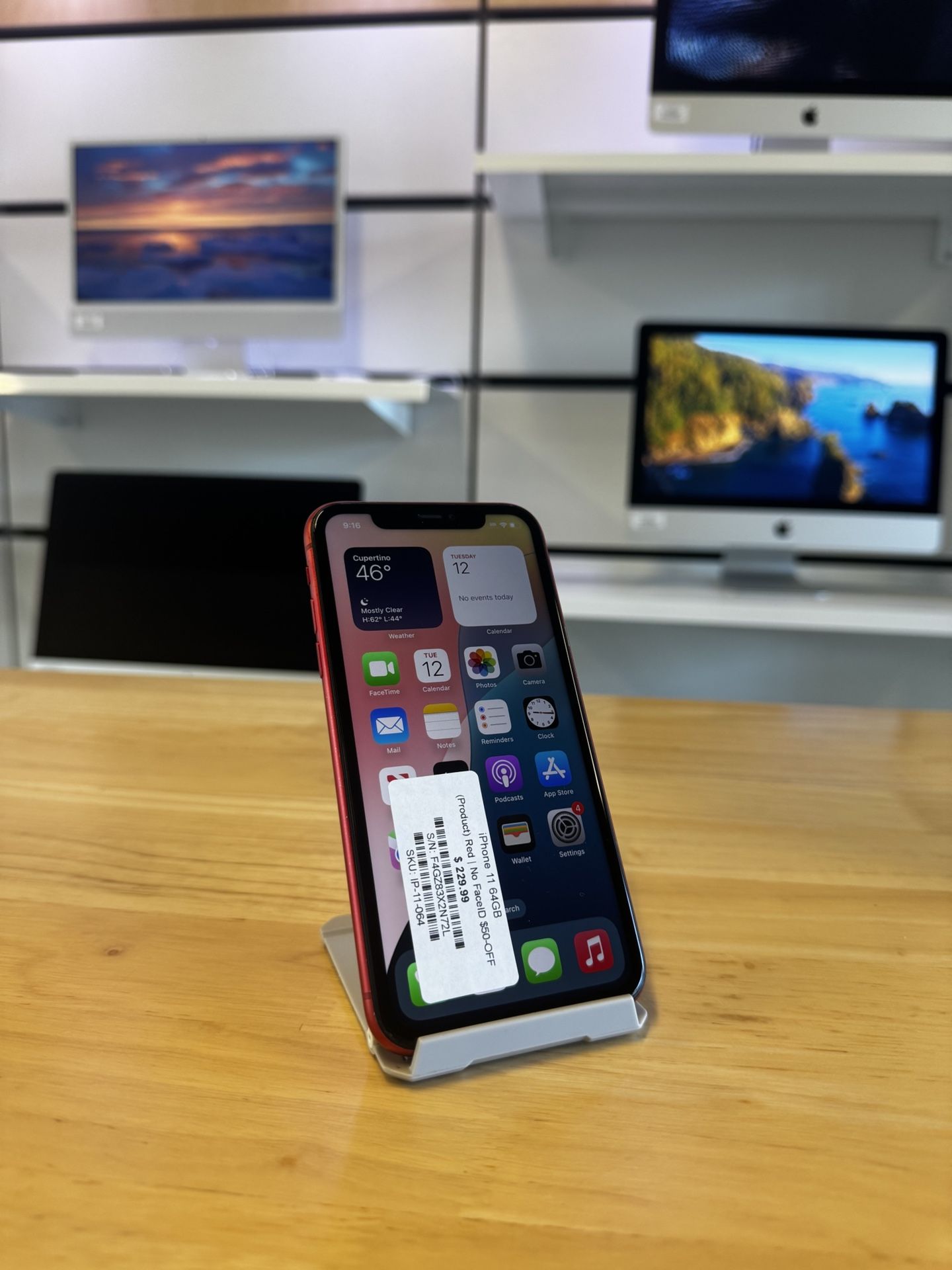 iPhone 11 64GB No Face ID Unlocked