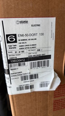 State water heater