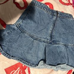 Cute Jean Skirt 