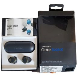 Samsung Gear IconX Fitness SMR150 Earbuds Black Yellow Trim Cord free OPEN BOX for Sale in Sebring FL OfferUp