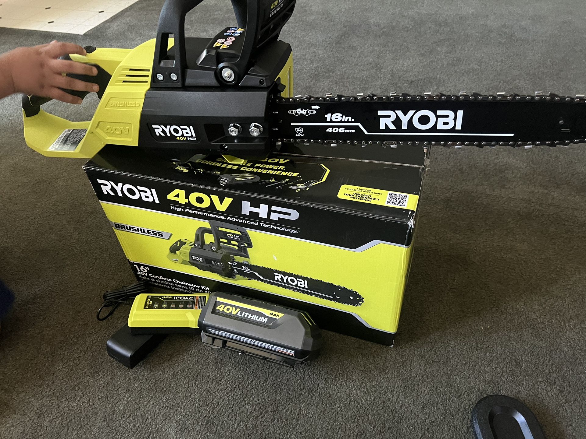 Ryobi 40v Chinsaw