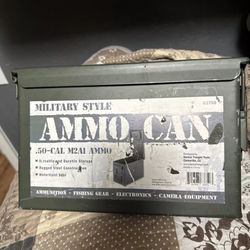 50 Cal Ammo Can 