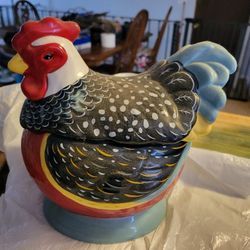 Rooster Cookie Jar