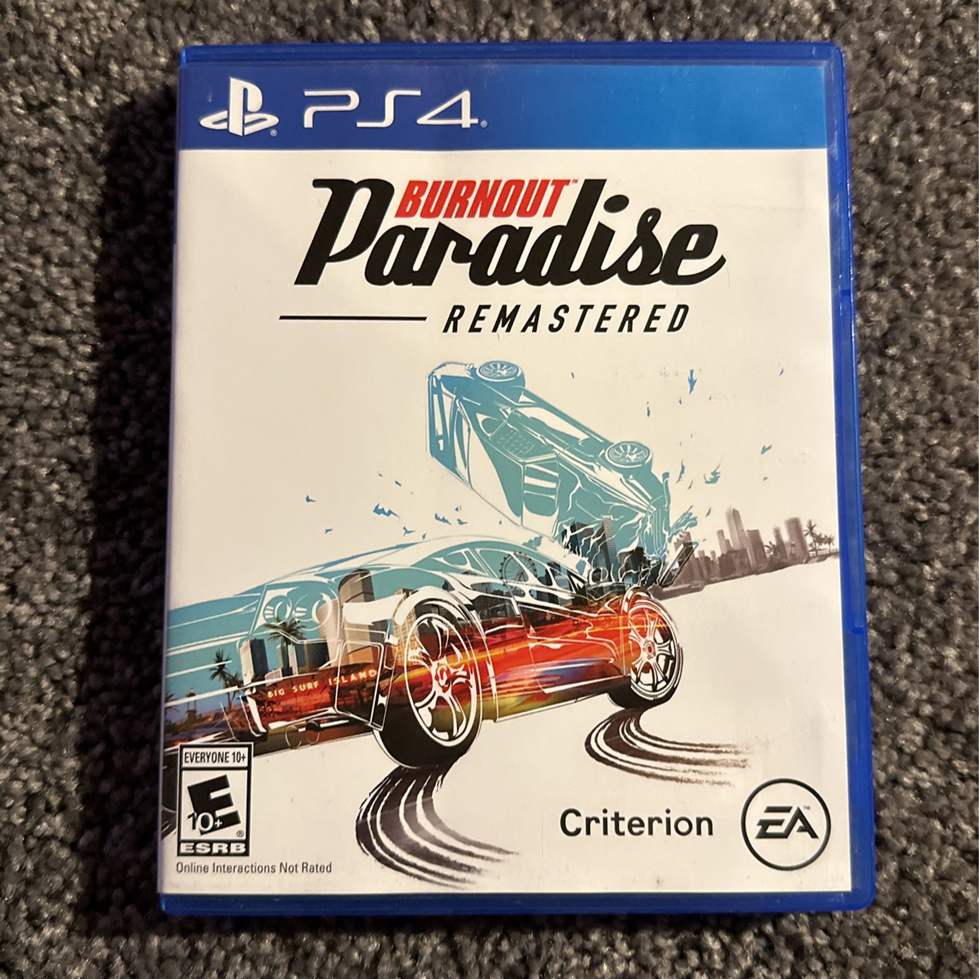 PS4 Burnout Paradise for in Idyllwild-pine Cove, -