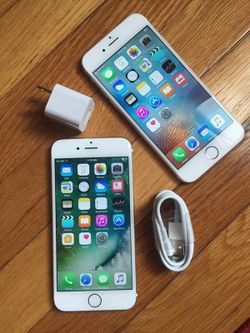 Factory unlocked apple iphone 6, store warranty 128 gb $130 each
