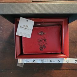 Minnie Mouse Coach Wallet