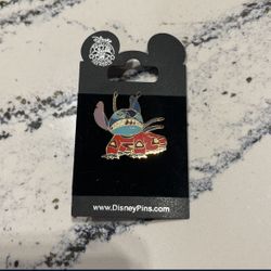 Disney Stitch Red Spacesuit Pin