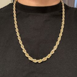 24in Gold Rope Chain