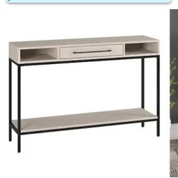  Hailey Home Modern Composite Alder White Console table. 