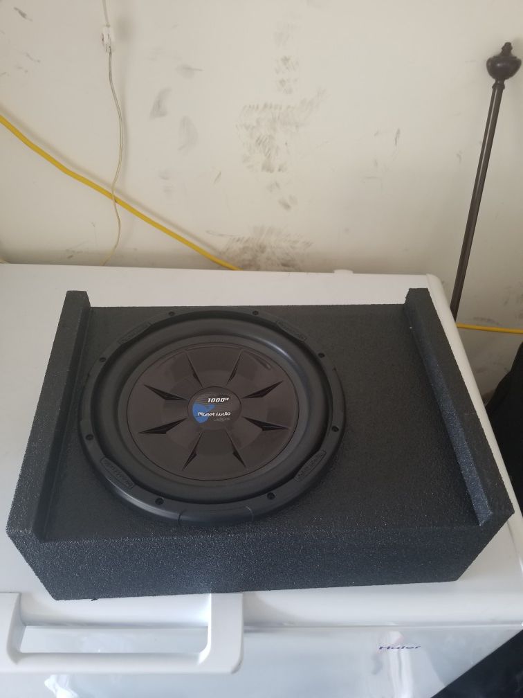 12 inch speaker & pro-box