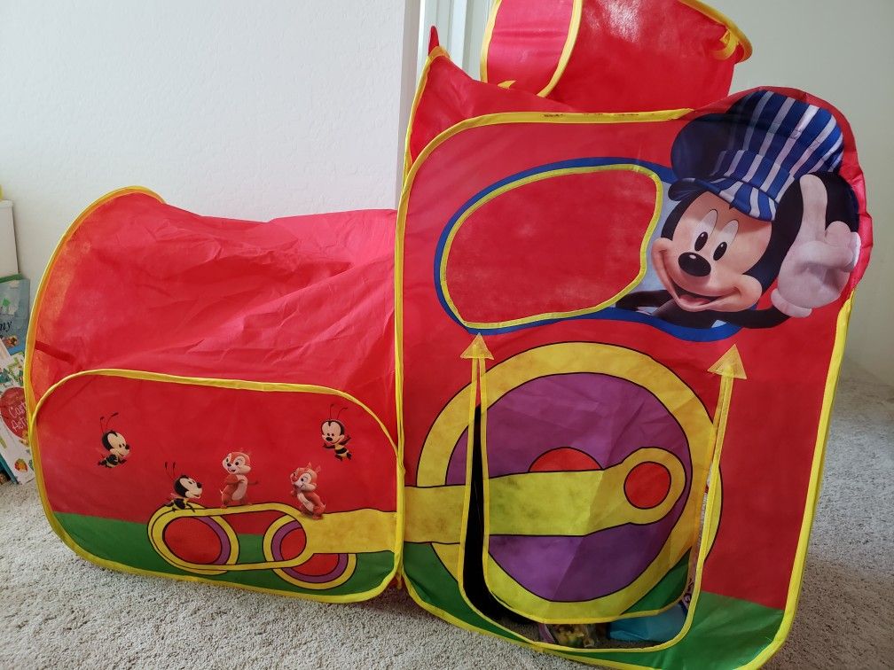 Mickey mouse clubhouse play tent