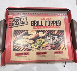 Non stick grill topper