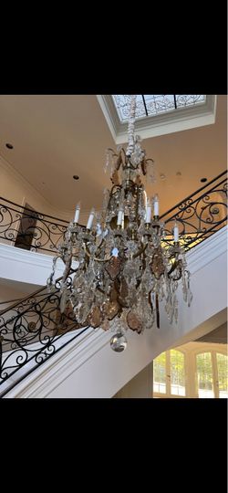 Crystal chandelier