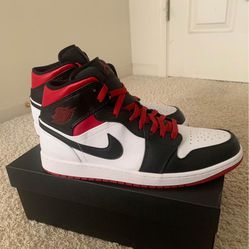 Mens Air Jordan 1 Mid. Brand new in box never worn. Size 11.5. Price in stores is $125 plus tax. 