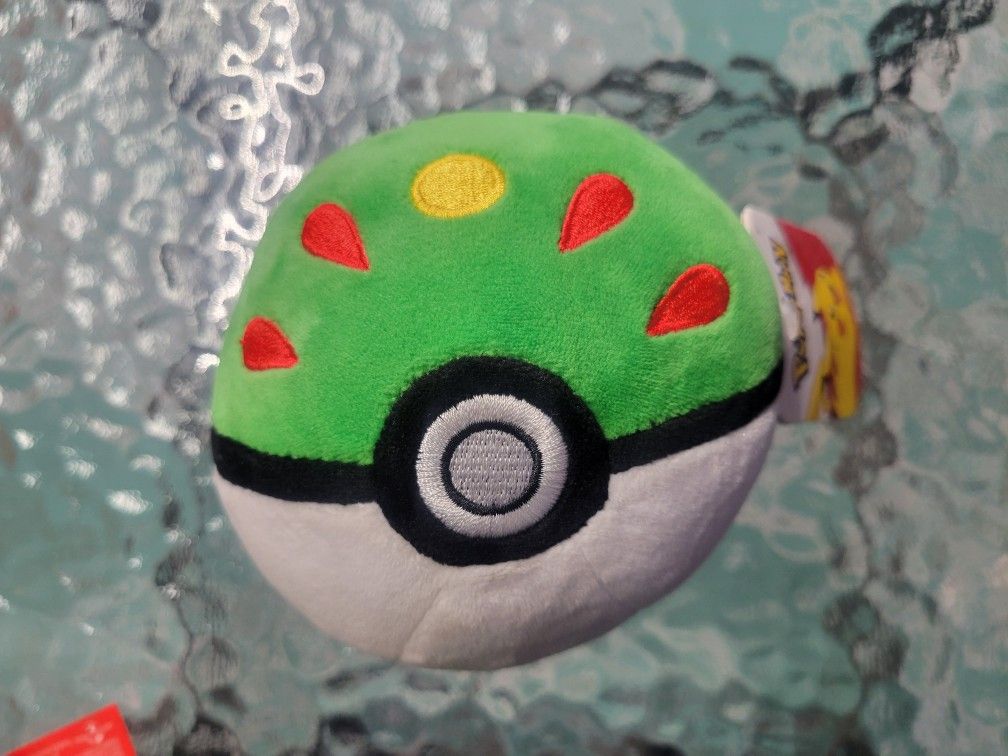 Pokemon Friend Ball Plush Pokeball New With Tags