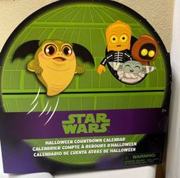 Halloween 🎃 Star Wars countdown calendar new never opened