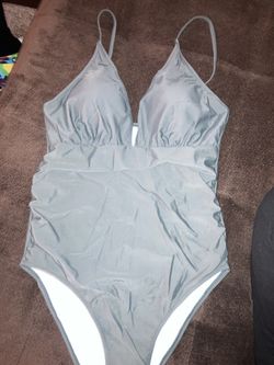 Gray Women’s Bathing Suit