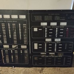 Large Marine Electrical Panels Ac, 24v DC, And Inverter/Generator From Grand Banks 