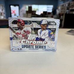 TOPPS Chrome Update Series 2023 Baseball Trading Cards Blaster Box  New Sealed 