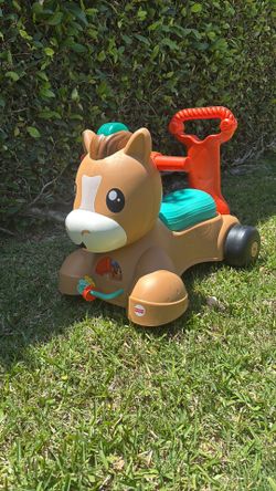 Fisher-Price Walk, Bounce & Ride Pony – Excellent Condition 🐴