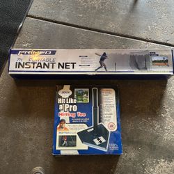 Portable Instant Net And Hitting Tee