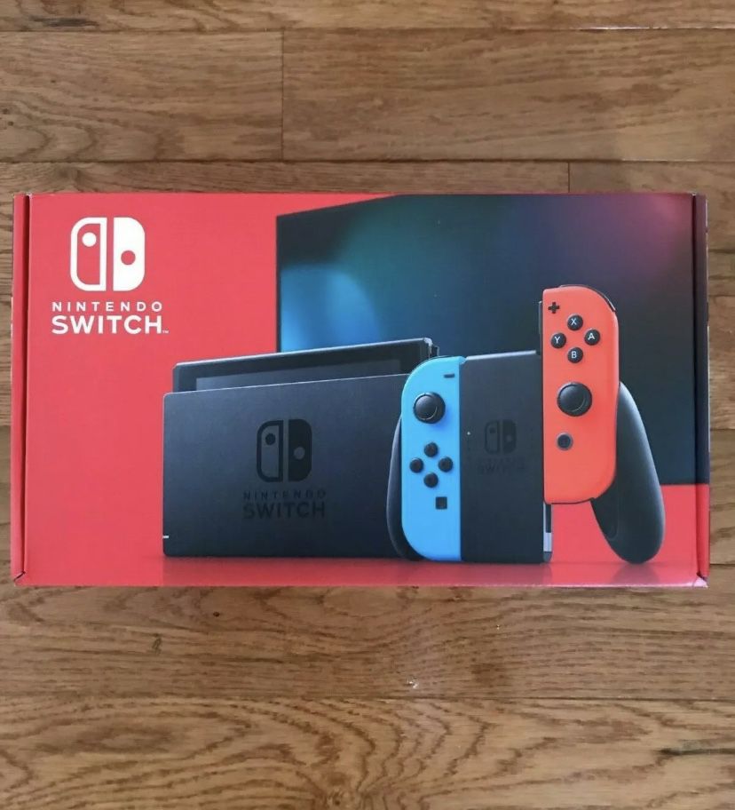 Nintendo Switch Blue & Red (Brand New)