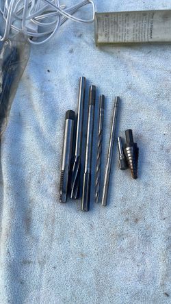 Machinist Reamers and Step Drill bits