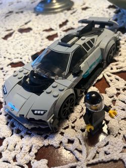 76909 -Lego Mercedes Race car with minifigures