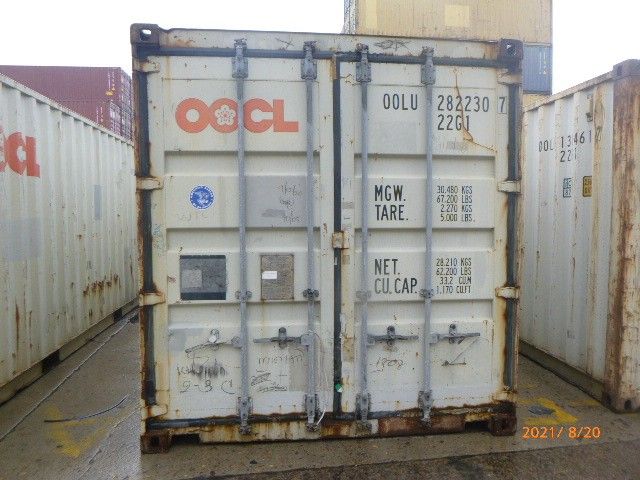 20ft Wind-Water Tight Shipping Containers For Sale