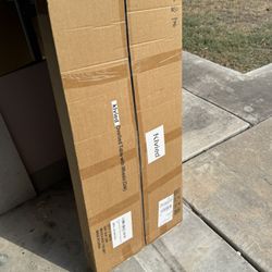 Over Bed Table With Wheels (oak)