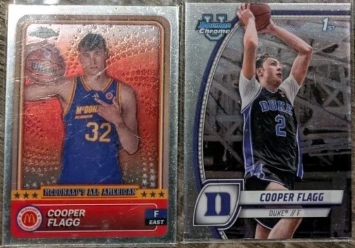 COOPER FLAGG 1st BOWMAN PLUS ALL AMERICAN CARD 
