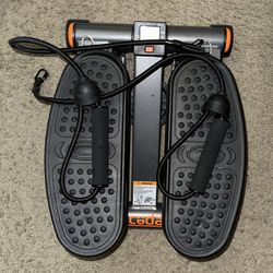 Niceday Steppers for Exercise, Mini Stair Stepper with Resistance Bands at Home Workout Equipment with 300LBS Loading Capacity, Hydraulic Fitness Step