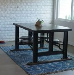 World Market Galvin cafeteria table
