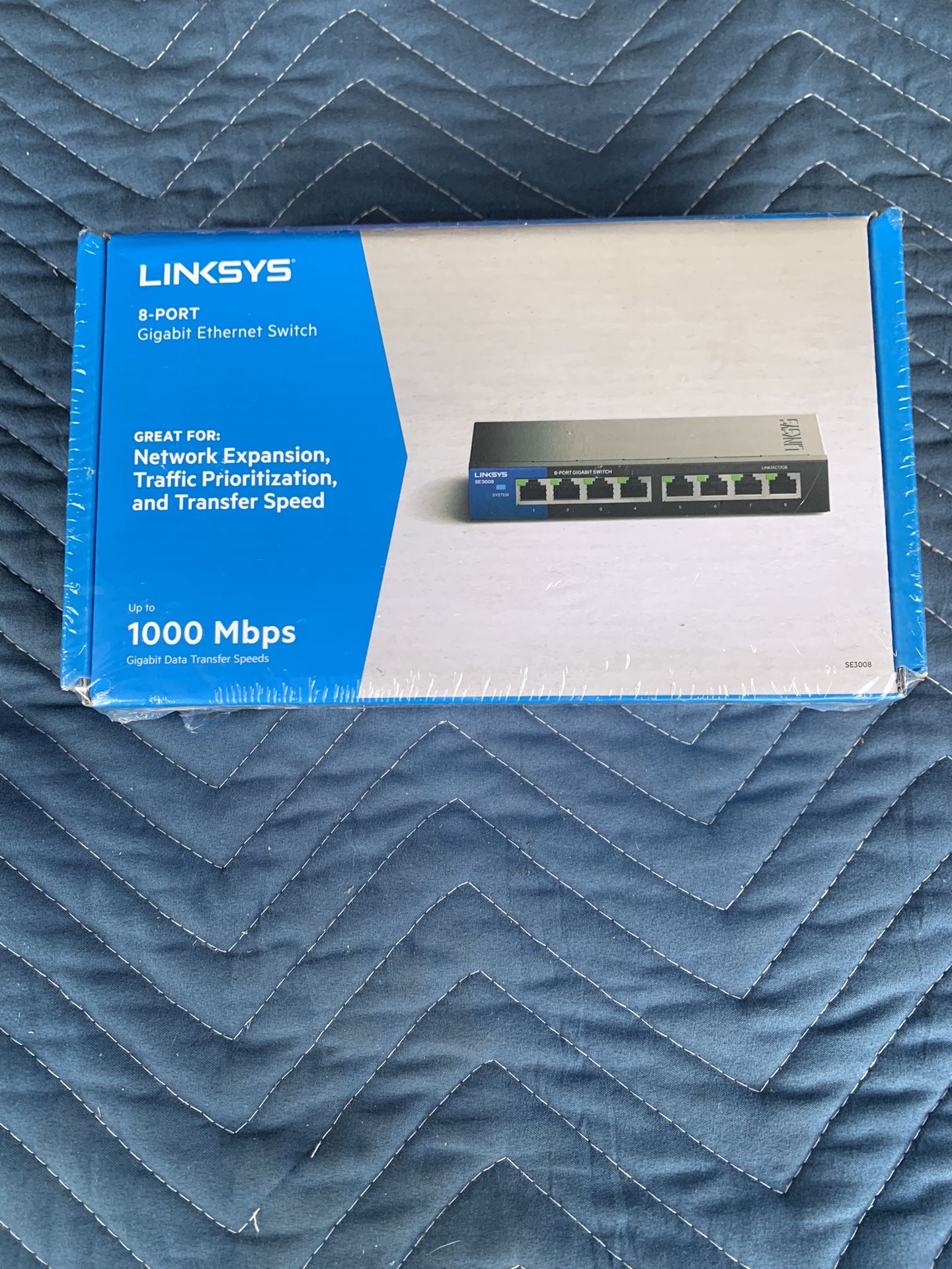 8 Port Gigabit Ethernet Switch $20 Firm 