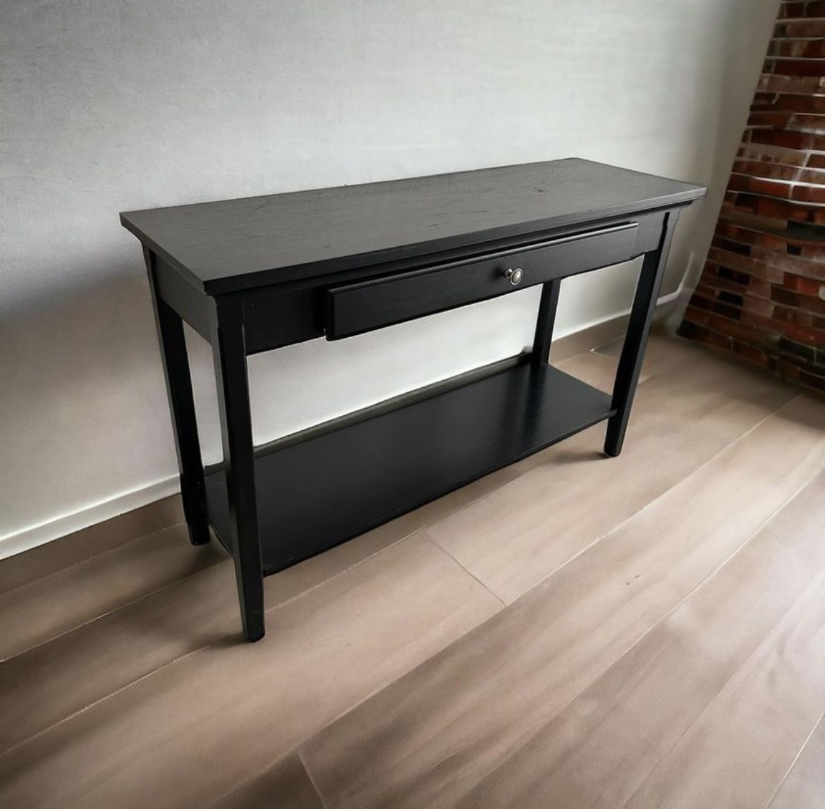 $50 for (1) Black Foyer Accent Entryway/Console Table - 47W x 16D x 30H