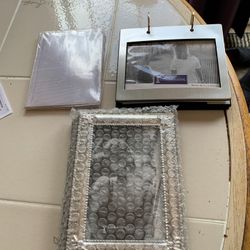 3 small photo albums