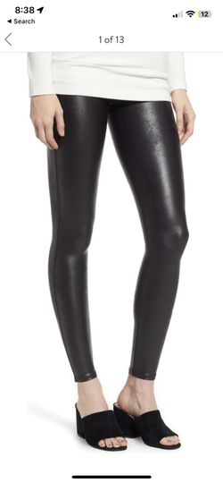 SPANX faux leather Leggings