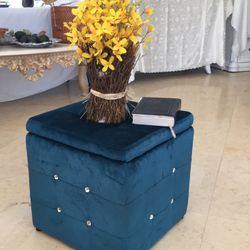 Puff  Beautiful Furniture Blue 
