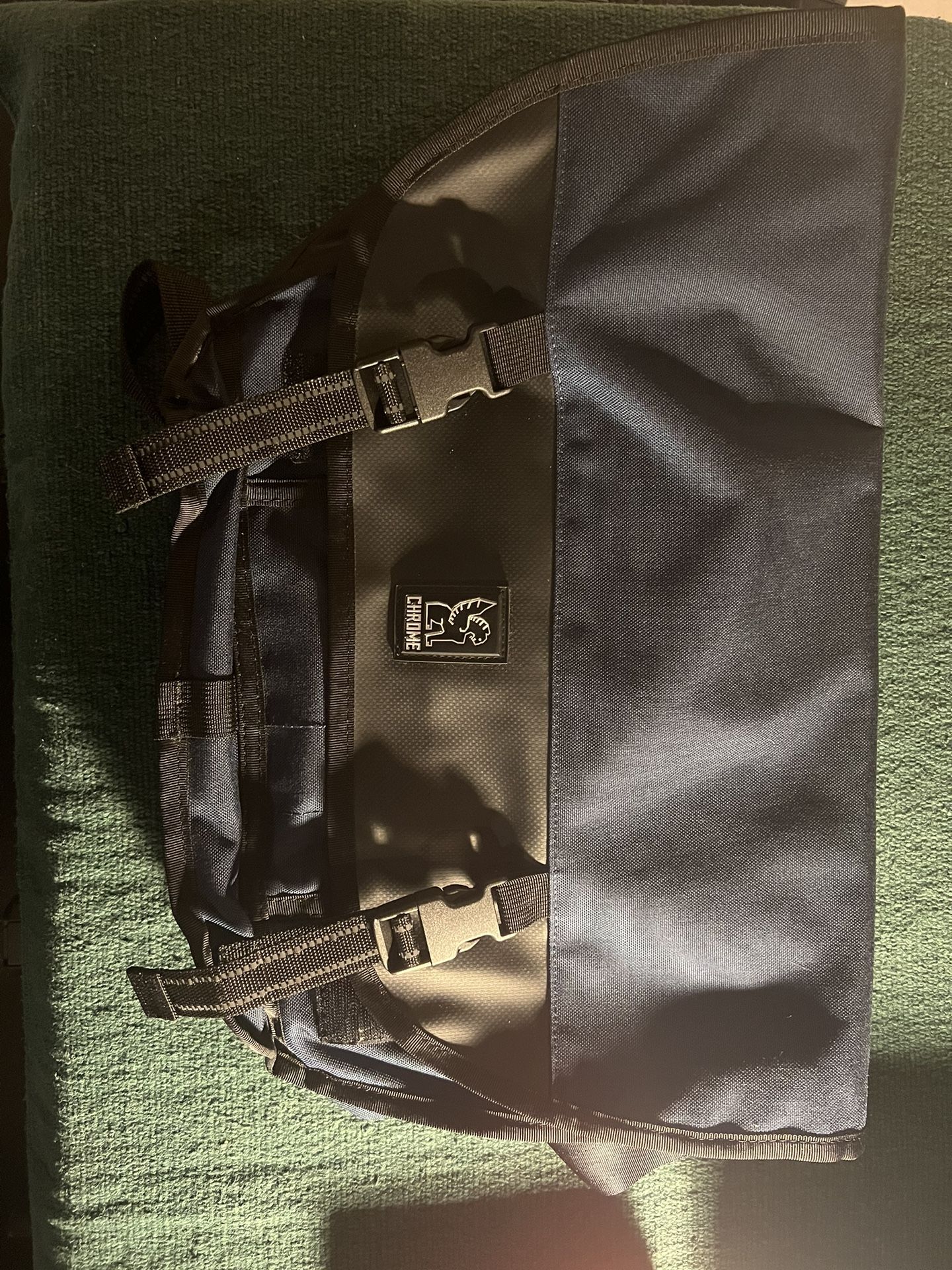 Chrome Messenger Bag