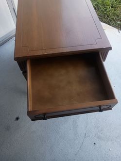 End tables and lamps