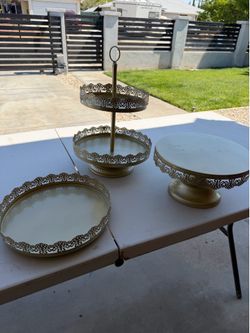 Desert table decor-3 items