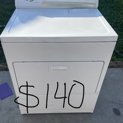 Whirlpool dryer large capacity